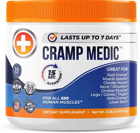 Buy Cramp Medic® Rapid Muscle Cramp Relief Supplement With Magnesium Acv And More For Foot