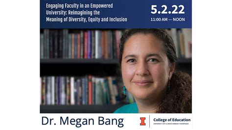 Deans Distinguished Speaker Series Dr Megan Bang Youtube