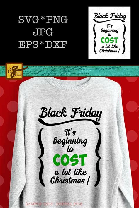 Funny Black Friday Shirt Svg File Vinyl Sayings Black Friday Etsy