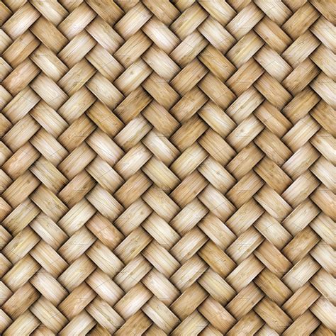 Wicker Rattan Seamless Texture For Cg Featuring Background Design And