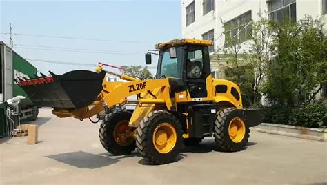 China 2 Ton Zl20 Articulated Payloader Avant Mini Wheel Loader For Sale