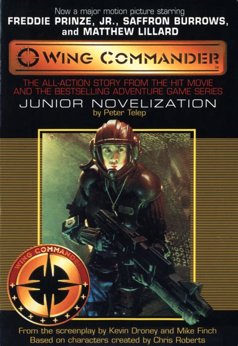 Wing Commander Movie Junior Novelization Series Background Wing
