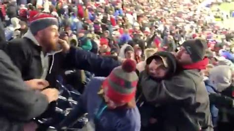 Patriots Fans Fight Each Other In Stands After Losing To Chiefs