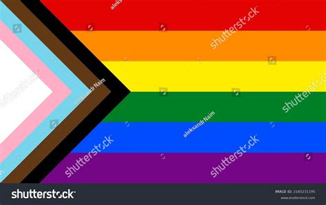 Inclusive Pride Flag Queer Lgbtqia Bipoc Stock Vector Royalty Free 2165231195 Shutterstock