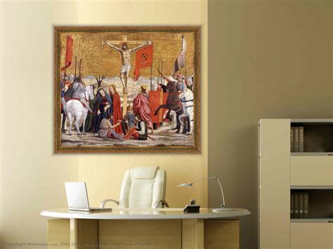 Museum Art Reproductions Crucifixion 1460 By Piero Della Francesca