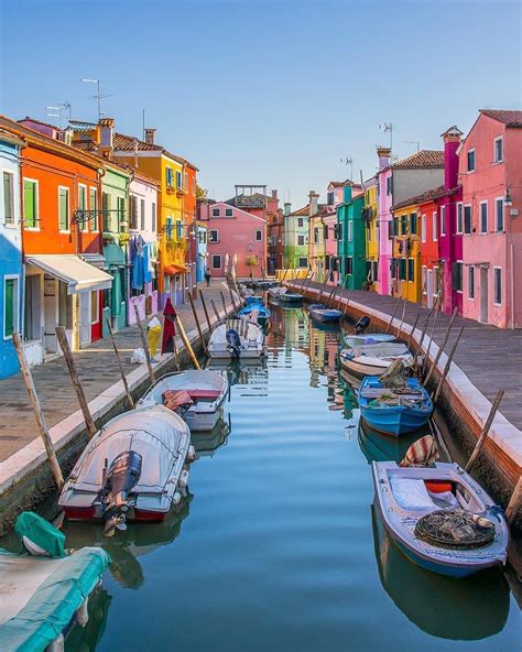 Burano Island Venice Italy World Heritage Travel Tourist