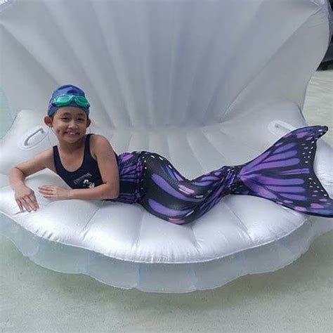Looks Like This Mermaid From Thailand Found A Cozy Place To Rest Her