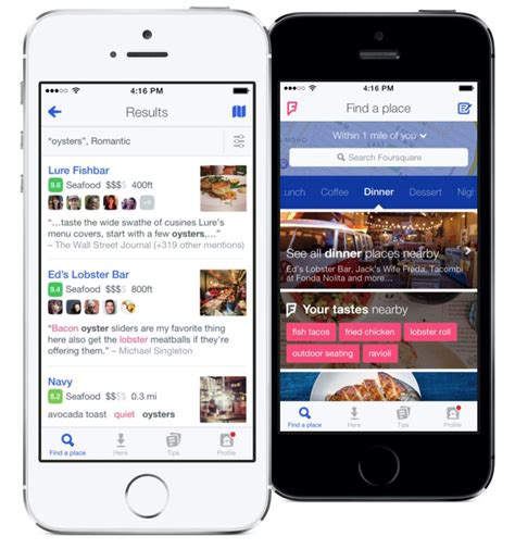 How quickly you need it built: The new Foursquare app is less social and more like Yelp