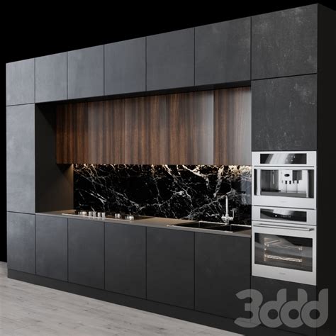 3d модели Кухни Kitchen Modern