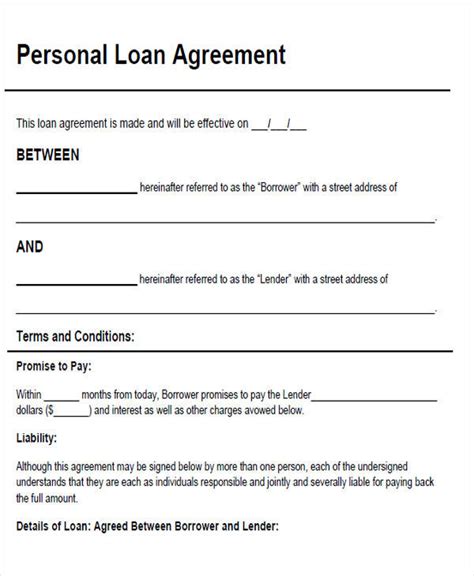 Free 46 Agreement Form Samples In Pdf Ms Word