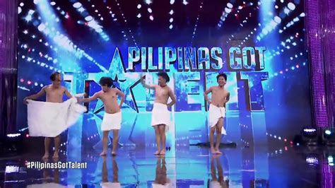 Pilipinas Got Talent Auditions Mama S Babez Towel Dance YouTube