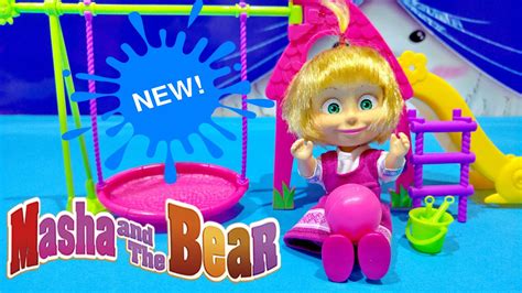 Masha And The Bear 2016 New Toy Videos Review Masha I Medved 2016 Игрушки Маша и Медведь Youtube