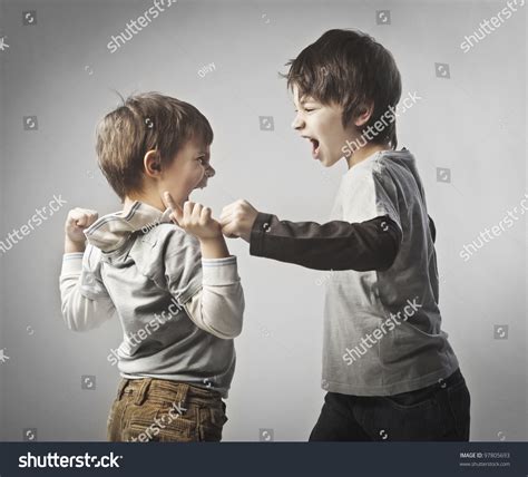 Children Quarreling Stock Photo 97805693 Shutterstock