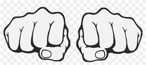 Fist Bump Clipart Png Download Throat Punch Transparent Png