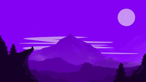 Firewatch 4k wallpapers for your desktop or mobile screen. Wallpaper ID: 154146 / simple, Firewatch, fantasy art, purple