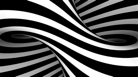 Black And White Swirl Wavy Lines Abstraction 4k Hd Abstract Wallpapers