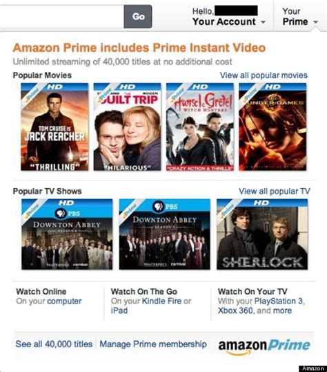 The Definitive Guide To Amazon Prime Instant Video Huffpost