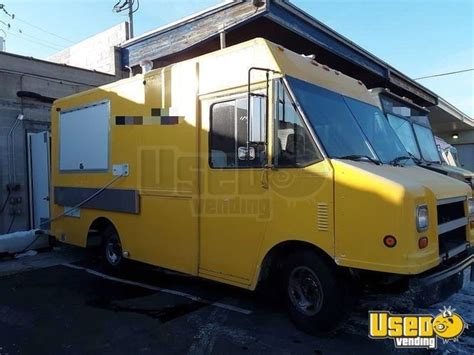 Used Chevrolet P30 Multi Functional Food Truck With Pro Fire