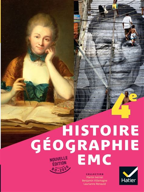 Histoire Géographie Emc 4e Ed 2022 Livre élève Editions Hatier