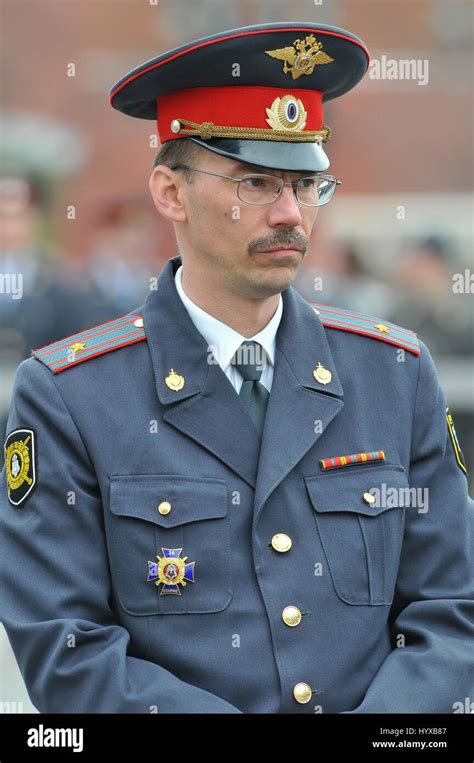 Russia Moscow Russian Police Of The Russian Communist Party