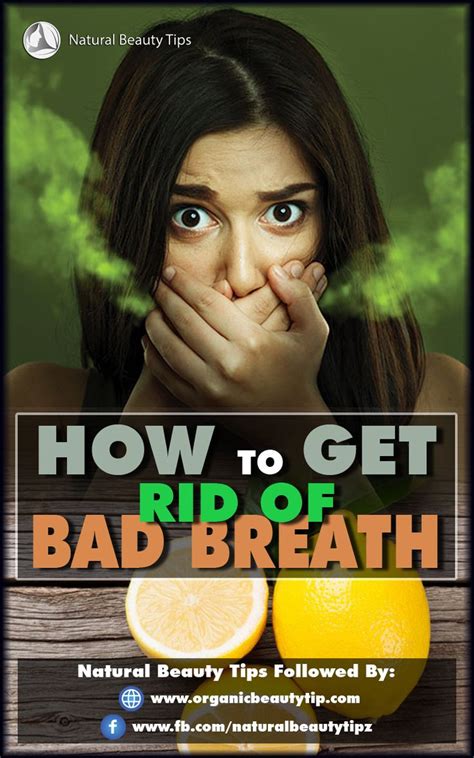 how to get rid of bad breath bad breath natural beauty tips how to