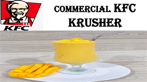 Kfc Mango Krushers Delights Your Childs With The Amazing Bite Of