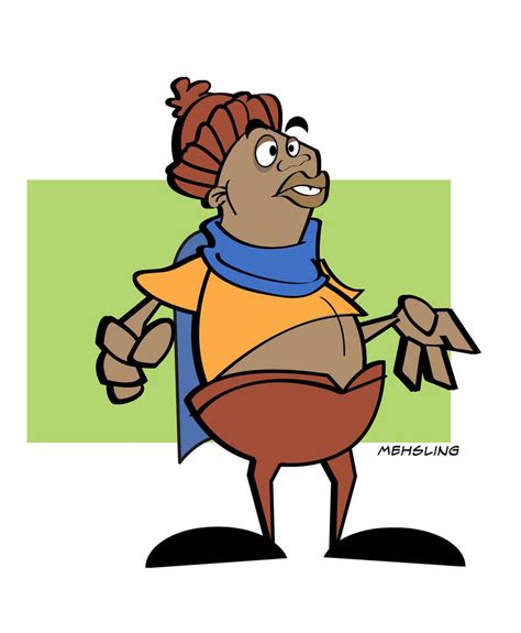 Cartoon Caveman Fat Albert