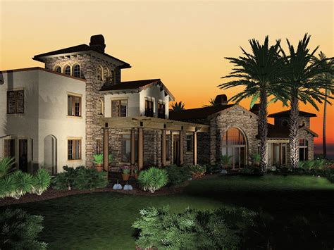 Five Bedroom Luxury With Guest House 69242am Architectural Designs