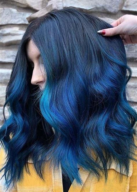Best Blue Hair Dye For Black Hair Hair Style Lookbook For Trends
