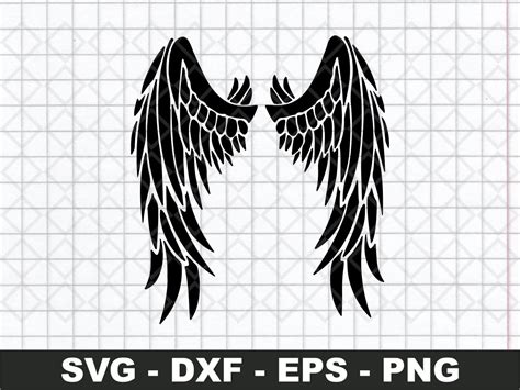 Angel Devil Wings Svg