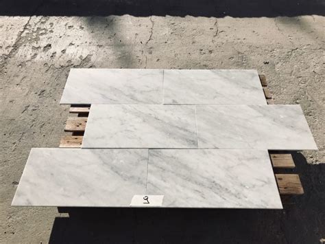 Carrara White Venatino Marble Tiles 1cm Acemar Stone