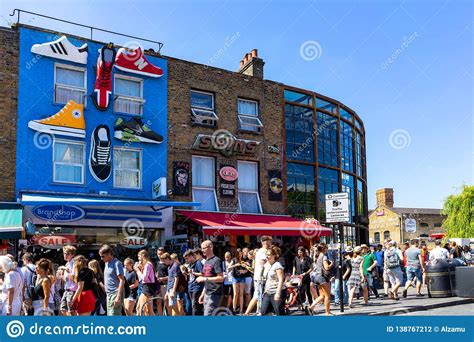 Camden Market In London England Uk Editorial Photography Image Of Urban Kingdom 138767212