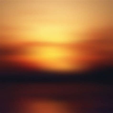 Beautiful Sunset Blur Background