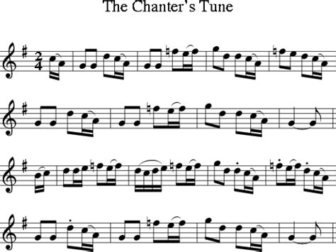 Have a tune stuck in your head? The Chanter's Tune (Irish Folk Song) (Ireland) sheet music ...