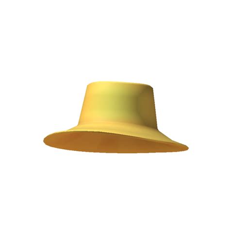 Golden Bucket Hat Roblox Wiki Fandom
