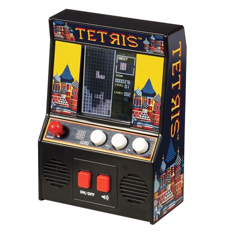 Retro Miniature Arcade Game Classic Electronic Tetrisc Video Game