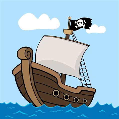 Pirate Ship Clipart Images Cartoon Pirate Ship Pirate Cartoon Pirate Boats