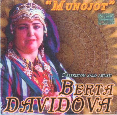 Original Music Berta Davidova Legendary Shashmaqom Singer MP CD From Uzbekistan