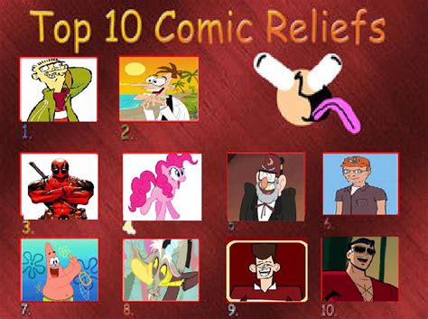 My Top Ten Comic Relief By Mlp Vs Capcom On Deviantart