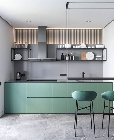 Minimalist style, living kitchen design minimalist style kitchen design brings sleek structures, minimum decor, neutral colors, expensive. Kitchen Design Trends 2020 / 2021 - Colors, Materials ...