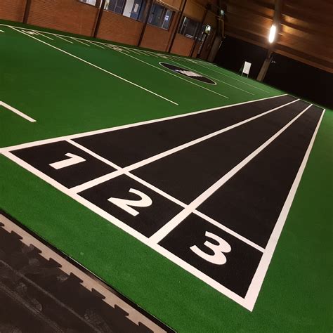 The same surface can be used to play both doubles and singles matches. We replaced an indoor tennis court with a Sprinttrack ...