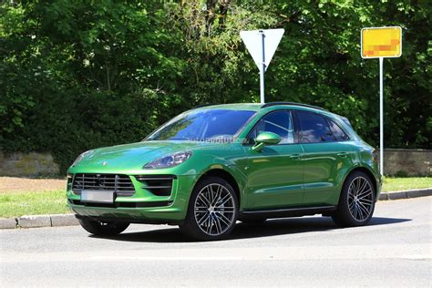 Spyshots 2019 Porsche Macan Facelift Prototype Reveals Production Look