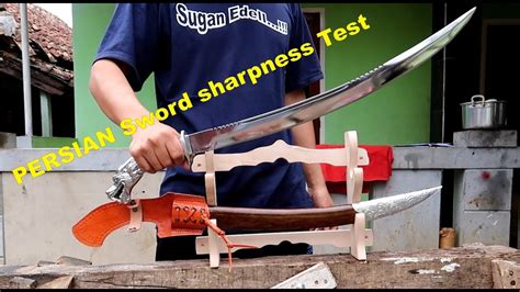 Sharp Sword Test The Best Sword In The World Youtube
