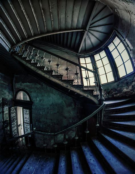 Forgotten Staircase Photograph By Jaroslaw Blaminsky Fine Art America