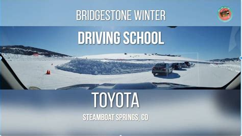 Bridgestone Winter Driving Experience Steamboat Springs With Toyota