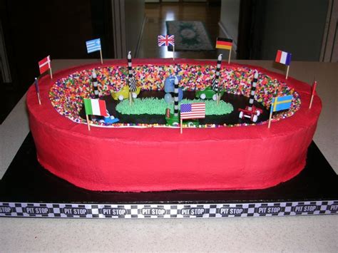 Race Track Cakes – Decoration Ideas | Little Birthday Cakes