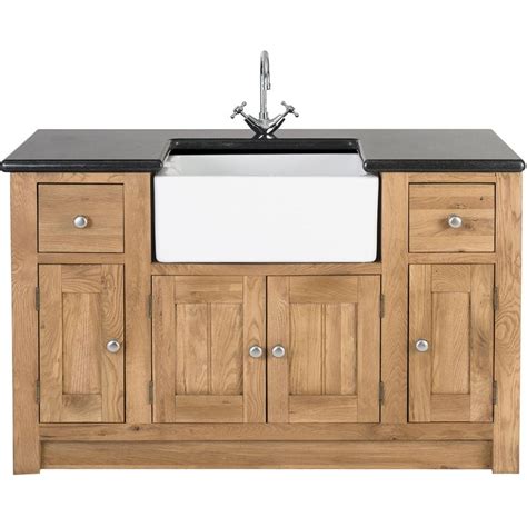 Orchard Oak 4 Door2 Drawer Sink Cabinet 1370x665x900mm Kitchen