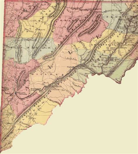 Western Allegany County Simon J Martenet Martenets Atlas Of