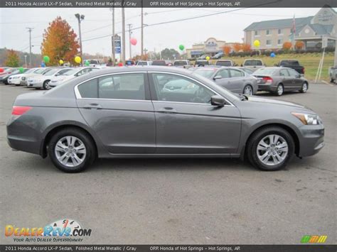 2011 Honda Accord Lx P Sedan Polished Metal Metallic Gray Photo 6