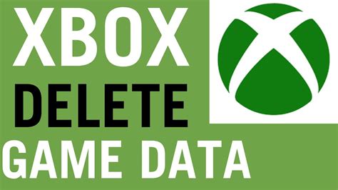 How To Delete Saved Game Data On Xbox One Youtube